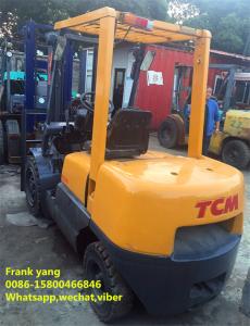 Cheap 3 T Reconditioned Forklift Trucks Diesel Fuel Type 3000 Kg Rated Loading Capacity for sale