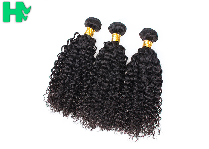 China 9A Russian Kinky Curly Virgin Hair Bundles Double Layers Hair Weft on sale