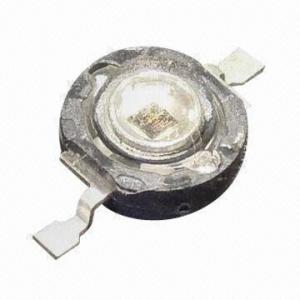 Cheap High-power SMD LEDs in 1W Series, with Infrared Emitting Color and Water Clear Lens Color for sale