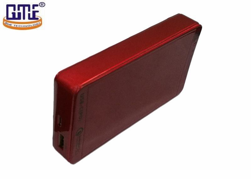 Cheap Dull Red Type-C QC3.0 Wall USB Quick Charger for sale