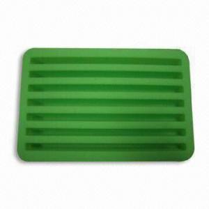 Cheap Nontoxic Silicone Ice Cube Tray, Available in Different Colors and Designs, OEM Orders Welcomed for sale