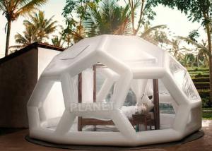 Cheap 5M clear bubble house inflatable Jungle Lodge Ubud igloo bubble lodge PVC Camping hotel tent Inflatable Bubble tent for sale