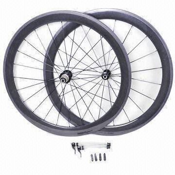 Cheap 50mm Tubular Deep Carbon Wheels, Efficient and Durable Features for sale
