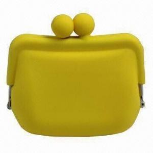Cheap Silicone Coin Purse for Women/Children, Easy-to-carry, Water-resistant, Eco-friendly, Fashion Design for sale