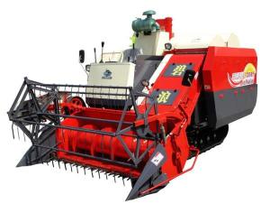 Cheap 2M Width 90hp Agriculture Combine Harvester , 2400rpm Wheat Harvestor for sale