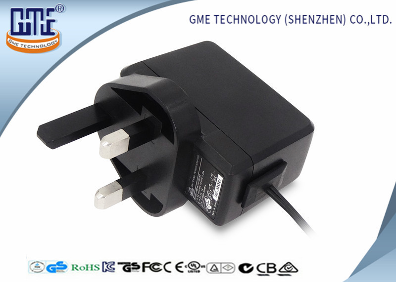 Buy cheap 5V 2000mA AC DC Power Adapter 3 UK Prong Plug For Medical Machine from wholesalers