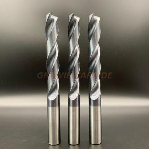 Cheap 4 Flutes Tungsten Solid Carbide Drills Bits For Stainless Steel for sale