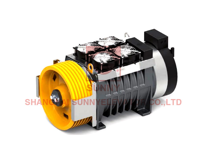 Cheap ISO9001 Standard Elevator Electric Motor 220kg DC110V / 2.3A Brake Voltage for sale
