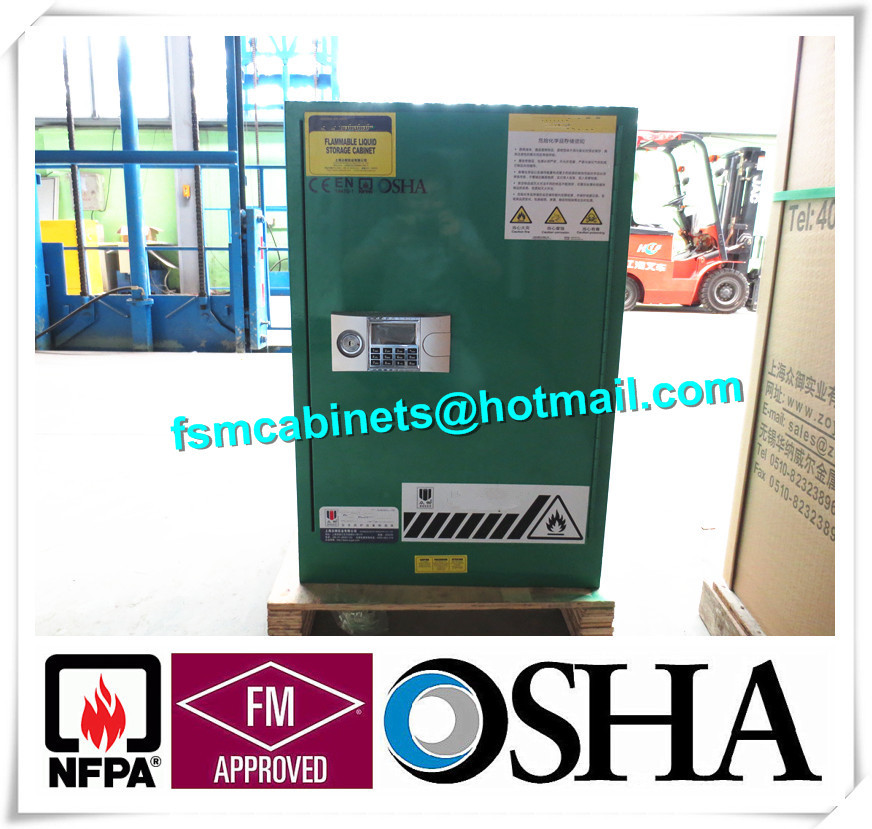 Cheap Industry Mini Chemical Storage Cabinet , Metal Industrial Safety Cabinets CE Aprroved for sale
