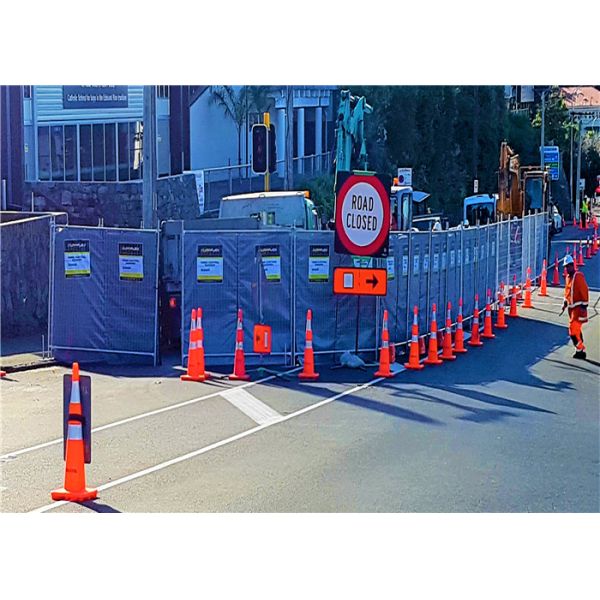 Acoustic Temporary Construction Fence Temporary Noise Barriers Tm 37db