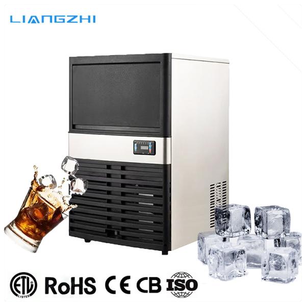 50kg 24Hours LZ-120 2024 Personalized Ice Cube Maker with Competitive and Air Cooling