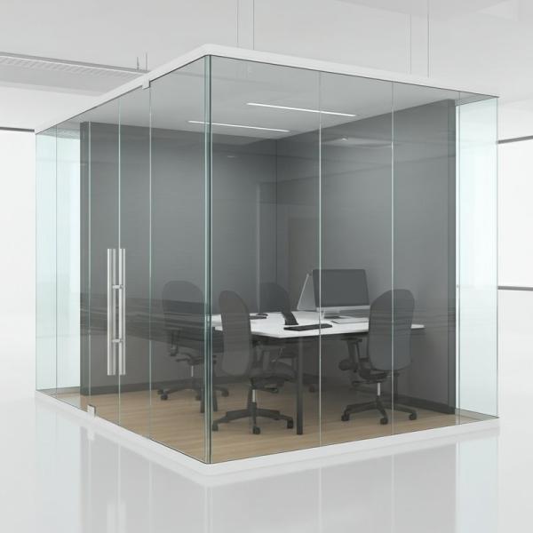 Modern Office Wall Full View Office Glass Partition Wall