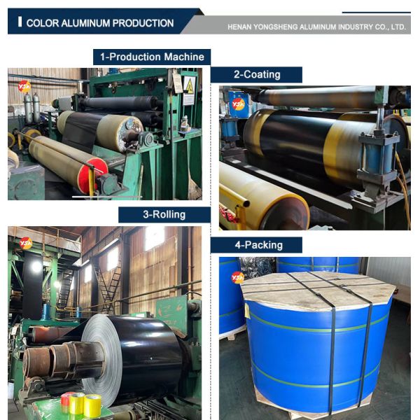 1060 3003Color Coated Aluminum Coil  Durable Paint Systems  Ideal for Construction, Appliances & Signage