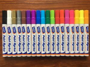 Cheap 18Color Acrylic Paint Marker Pen For Painting Canvas, Wood, Clay, Fabric, Nail Art And Ceramic for sale