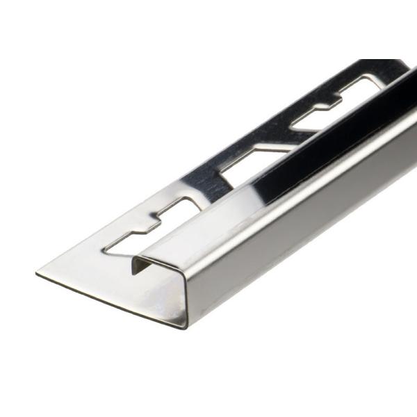 TUV 10mm Brushed Stainless Steel Corner Trim Stainless Steel Skirt Board Line