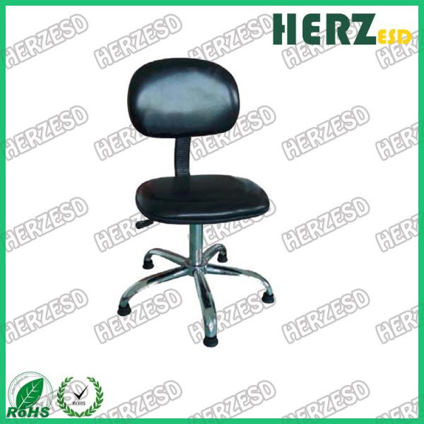 Comfortable And Cost-effective ESD PU Leather Antistatic Height Adjustable Chair