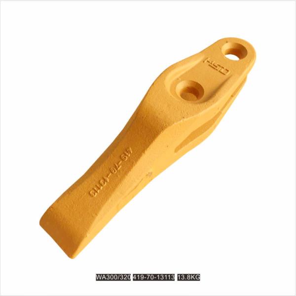 bucket teeth -center and corner tips:419-70-13113 for loaders WA300