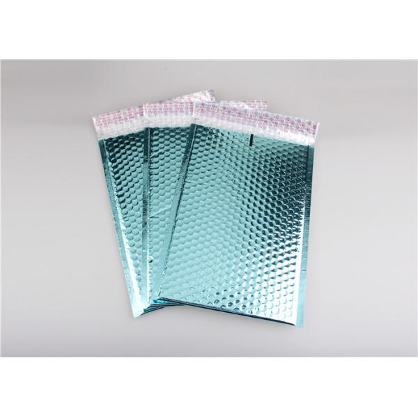 Turquoise Color Metallic Bubble Mailers Padded Envelopes 360x460 #A3 Size