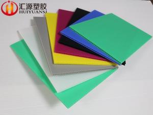 Cheap Recycled Printed Polypropylene Corrugated Plastic Sheets for sale