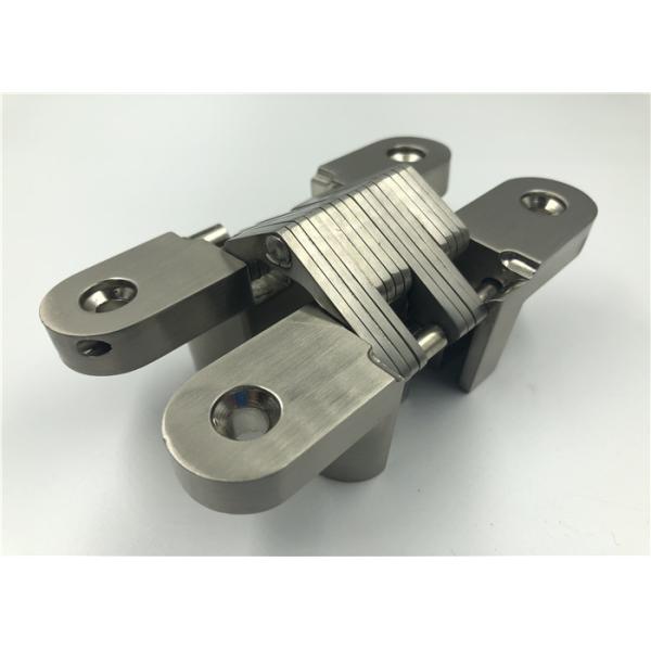 Brushed Nickel SOSS Invisible Hinge For Interior Wooden Door Folding Door