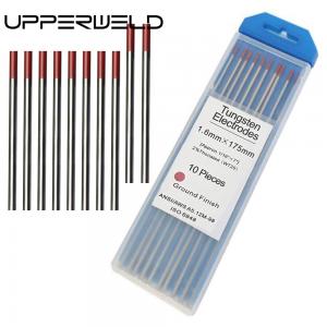 Cheap Red Color 2% Thoriated 3/32 x 7 WT20 TIG Welding Tungsten Electrodes Tungsten Rods for sale