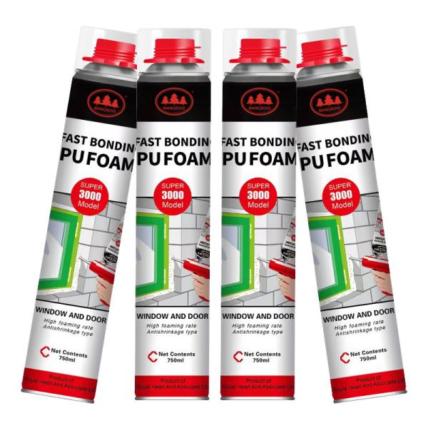 Thermal Insulation and Sound Insulation Polyurethane Foam Sealant with Excellent Expansion Performance