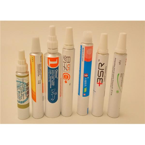 Soft Aluminum Squeeze Eye Ointment Tube Sterile Eye Cream Aluminum Cream Tube