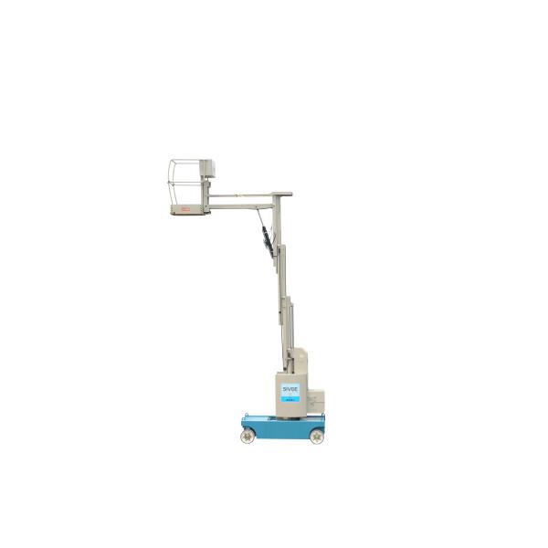 8m Platform Height 360 Degree Free Rotation Self Propelled Mast Boom Lift