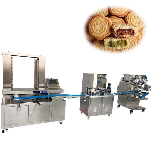Chinese Mooncake Making Machine Automatic Encrusting