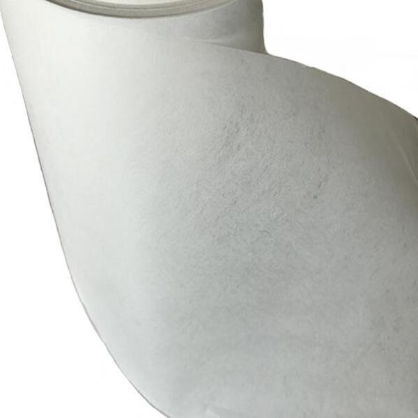 PVA Cold Water Soluble Non Woven Fabric Embossed Pattern For Embroidery