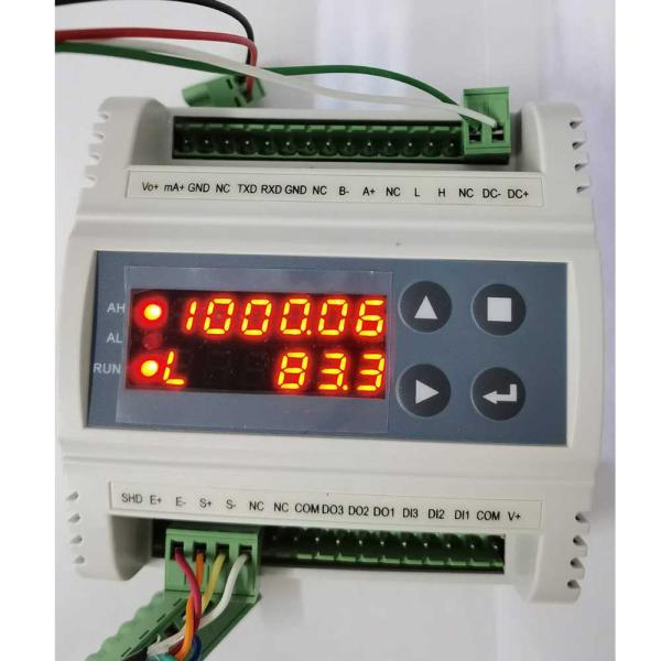 Guide Rail Type Weighing Indicator Controller DC24V With Weight Force Display