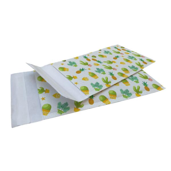 Recyclable Kraft Corrugated Envelopes Pantone CMYK Printing IECC