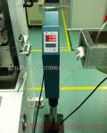 Transparent tube transparent line diameter measuring gauge. Laser diameter gauge