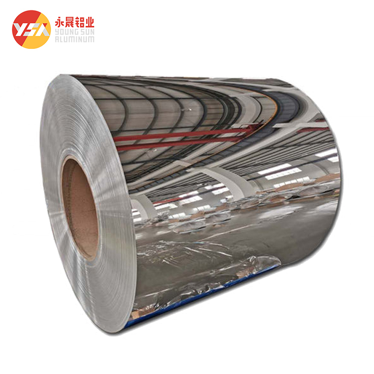 Mirror Aluminum Nano Self-Cleaning PVDF Coated Sheet 85-95% Reflectivity Weather UV Resistant for Exterior Cladding