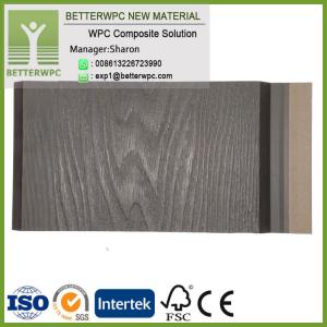 Cheap Home and Hotel Used Outdoor Wall Decoration Material WPC Wooden Covering Waterproof Composite Wall Panel for sale