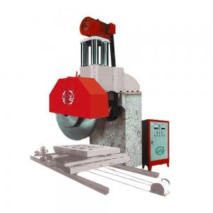 Cheap Single Arm Multi-blade Stone Cutting Machine for Red Granite Block Profiling for sale