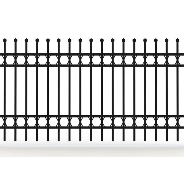 New Design Spear Top Fencing Hot Sale, tubular steel fence/swimming pool fence/steel palisade fence