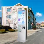 Outdoor Usb Fast Charging Cell Phone Charging Stations Kiosk Locker 6 Port Coin