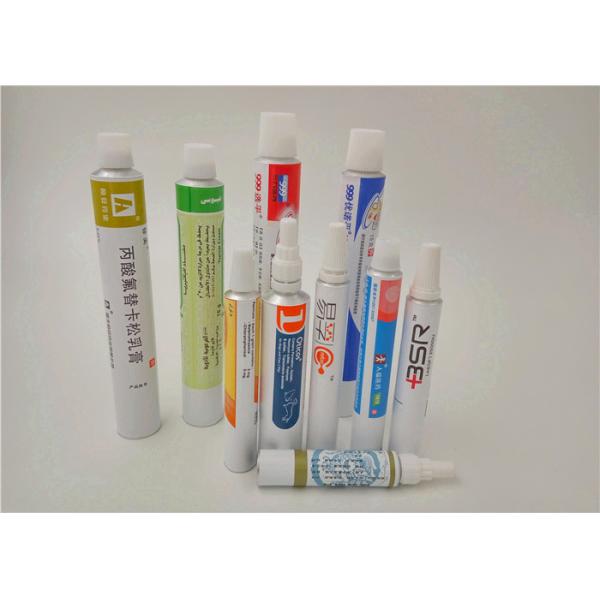 Colorful Packaging Aluminum Collapsible Tubes for Hand Cream / BB Cream / Toothpaste