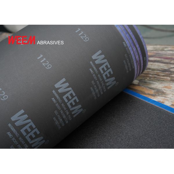SILICON CARBIDE POLYESTER CLOTH SEGMENTED BELT FOR PANEL / MDF / CHIPBOARD, 2700MMX3200MM