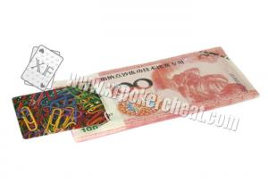 China Money Exchange Cards Poker Cheat Device For Changing Cards on sale