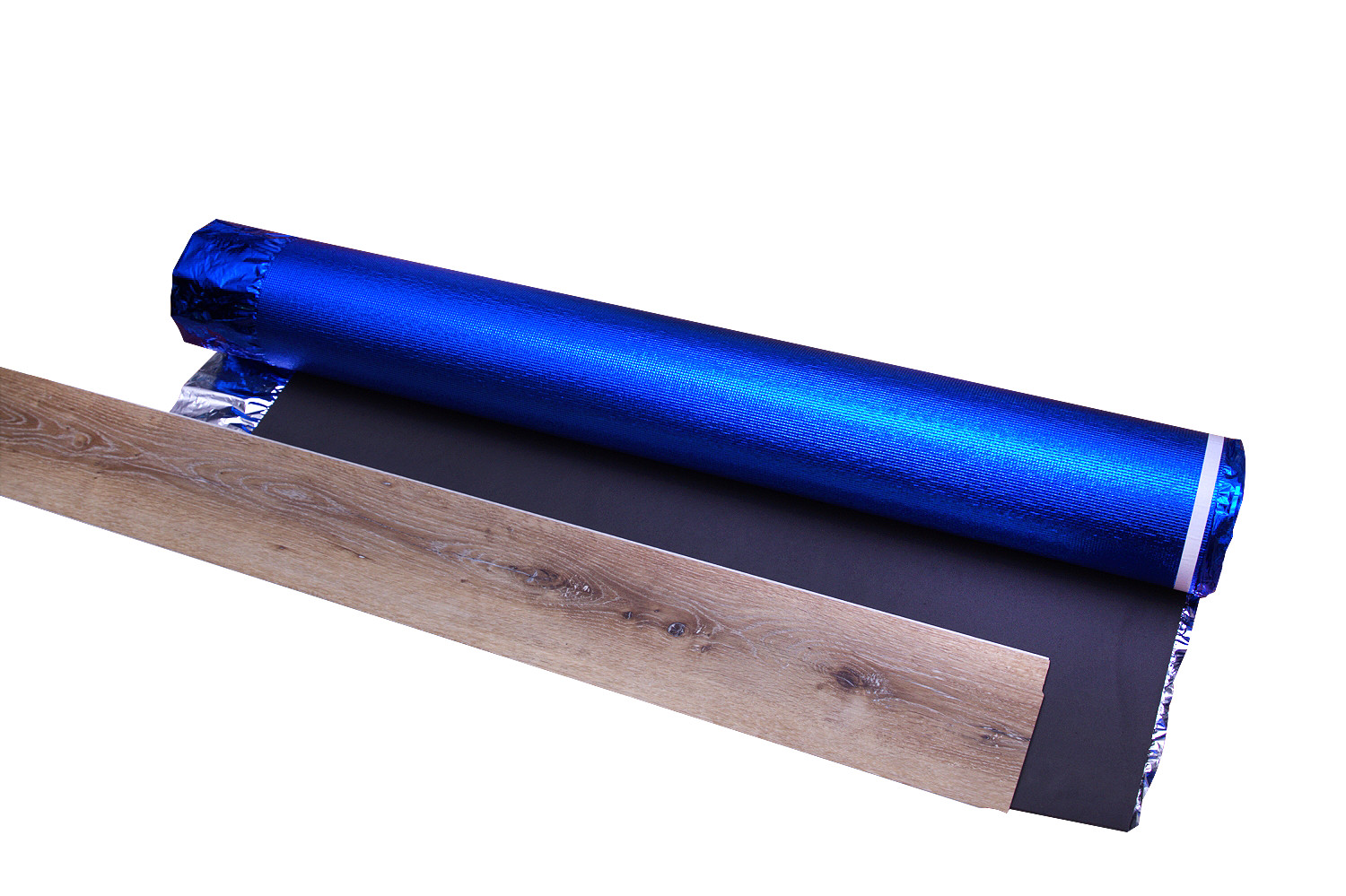 China EVA 20 BA Blue Mildew Resistant Acoustic Floor Underlayment 100kg/M3 on sale