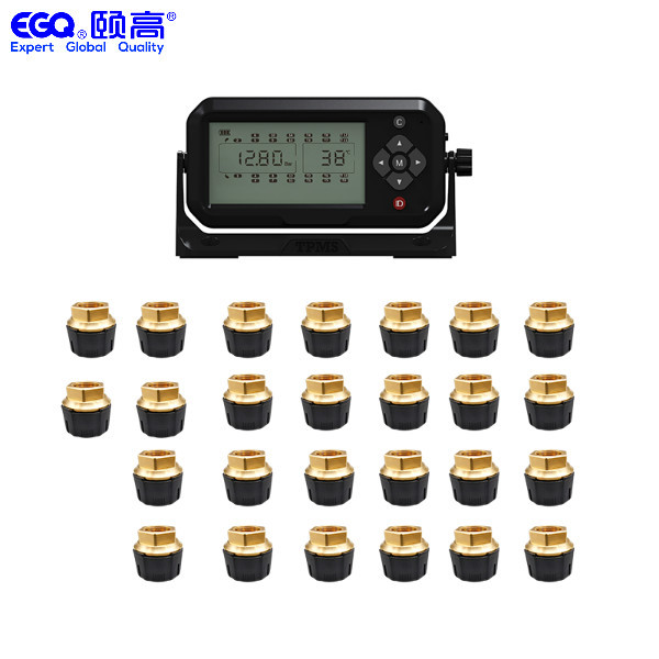 Leakage Warning LCD Display 203 Psi 26 Wheeler OTR TPMS