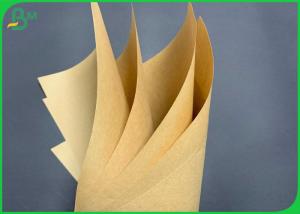 600mm Jumbo Roll 100gsm Food Grade Brown Kraft Paper For Making Food Bag