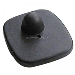 China Small Square Shop EAS System Clothing Security Tags for RF Radio Frequency Systems on sale
