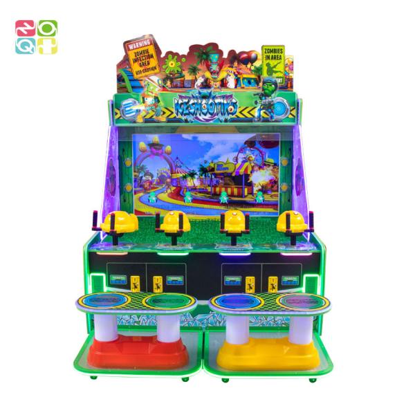 500W Ticket Redemption Game Machine Coin Op 4 Player Water  Game Arcade Machine