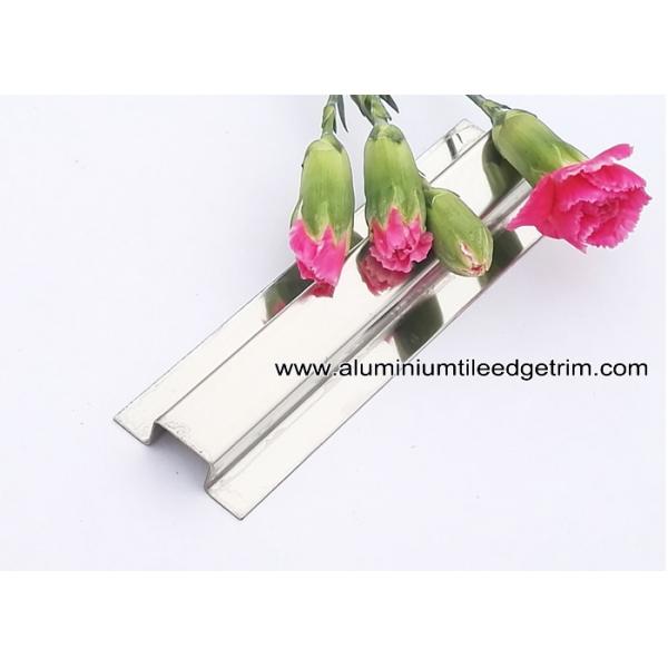 304 Stainless Steel Divider Trim / Bar For Wall Tile Dividing Decoration