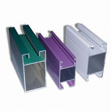 Electrophoretic Coated 6061 Aluminum Profile , Q/320281/PDWD-2008 Structural Aluminium Profiles