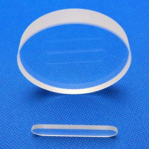 Cheap Flat 80-50 Surface Quartz Glass Plate Polished Window With Clear Aperture ≥90% for sale