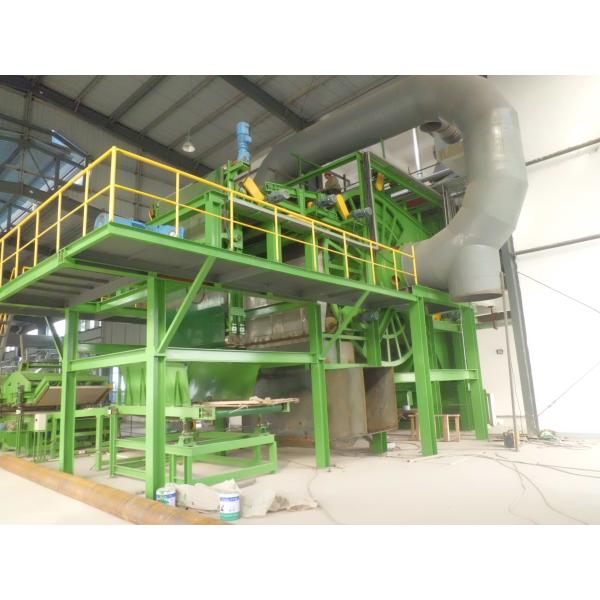 50Hz Rockwool Sandwich Panel Production Line , Continuous Mineral Wool Sandwich Panel Production Line